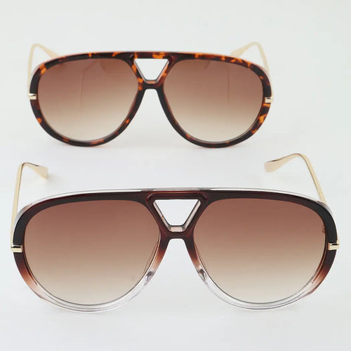 Round Aviator Sunglasses